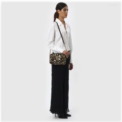 Divo Diva - Las Vegas - Dark Brown - Leather Handbag - Made in Italy - Life is a Game Collection - Luxury High Quality - Avvenice