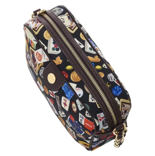 Divo Diva - Las Vegas - Dark Black - Leather Handbag - Made in Italy - Life is a Game Collection - Luxury High Quality - Avvenice
