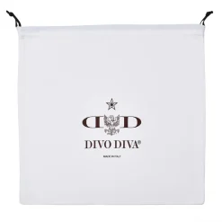 Divo Diva - Macao - White - Leather Handbag - Made in Italy - Life is a Game Collection - Luxury High Quality - Avvenice