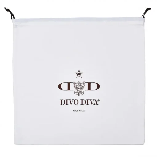 Divo Diva - Macao - White - Leather Handbag - Made in Italy - Life is a Game Collection - Luxury High Quality - Avvenice