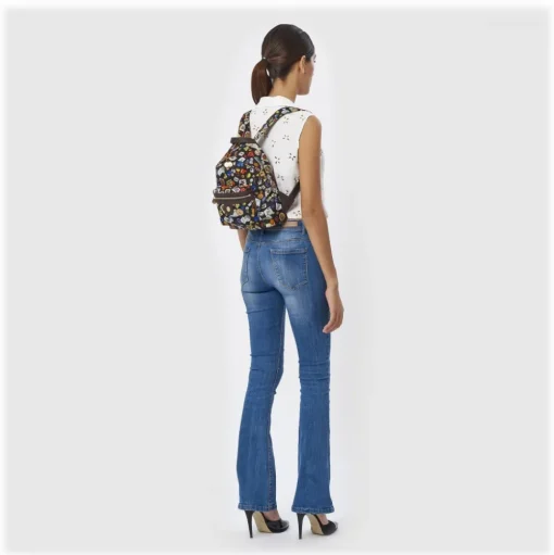Divo Diva - Melbourne - Dark Black - Leather Backpack - Made in Italy - Life is a Game Collection - Luxury High Quality - Avvenice