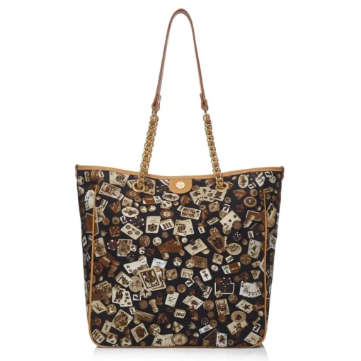 Divo Diva - Miami - Brown - Leather Handbag - Made in Italy - Life is a Game Collection - Luxury High Quality - Avvenice