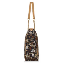 Divo Diva - Miami - Brown - Leather Handbag - Made in Italy - Life is a Game Collection - Luxury High Quality - Avvenice
