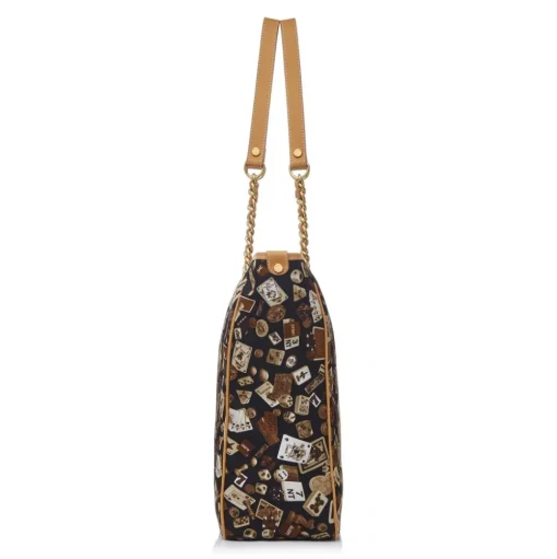 Divo Diva - Miami - Brown - Leather Handbag - Made in Italy - Life is a Game Collection - Luxury High Quality - Avvenice