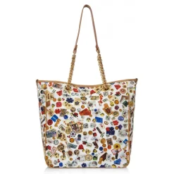 Divo Diva - Miami - White - Leather Handbag - Made in Italy - Life is a Game Collection - Luxury High Quality - Avvenice