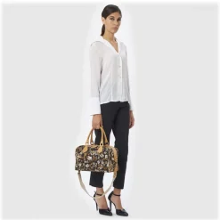 Divo Diva - Montecarlo - Brown - Leather Handbag - Made in Italy - Life is a Game Collection - Luxury High Quality - Avvenice