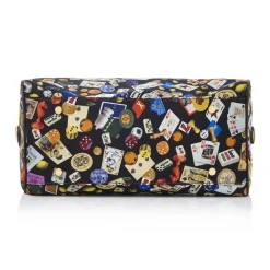 Divo Diva - Montecarlo - Dark Black - Leather Handbag - Made in Italy - Life is a Game Collection - Luxury High Quality - Avvenice