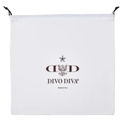 Divo Diva - Montecarlo - White - Leather Handbag - Made in Italy - Life is a Game Collection - Luxury High Quality - Avvenice