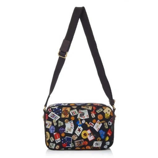 Divo Diva - Seoul - Dark Black - Leather Handbag - Made in Italy - Life is a Game Collection - Luxury High Quality - Avvenice