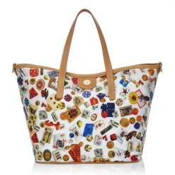 Divo Diva - Venice - White - Leather Handbag - Made in Italy - Life is a Game Collection - Luxury High Quality - Avvenice