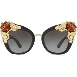 Dolce & Gabbana - All The Lovers Sunglasses - Black - Dolce & Gabbana Eyewear - Avvenice