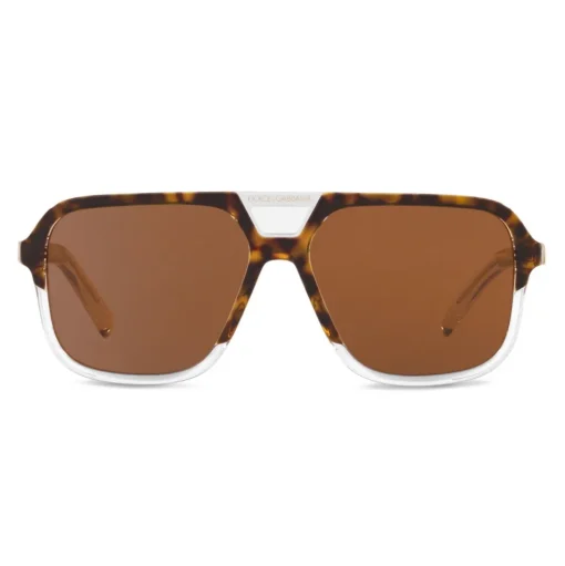 Dolce & Gabbana - Angel Sunglasses - Havana Crystal - Dolce & Gabbana Eyewear - Avvenice