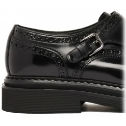 Dolce & Gabbana - Black Monk Shoes - Dolce & Gabbana Exclusive Luxury Collection - Avvenice
