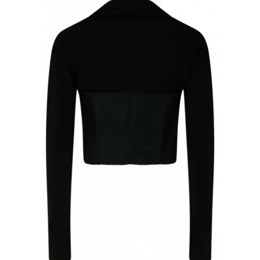 Dolce & Gabbana - Black and White Cotton Bustier Shirt - Dolce & Gabbana Exclusive Luxury Collection - Avvenice