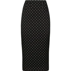 Dolce & Gabbana - Black Skirt - Dolce & Gabbana Exclusive Luxury Collection - Avvenice