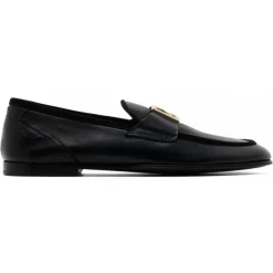 Dolce & Gabbana - Black Ariosto Slippers - Dolce & Gabbana Exclusive Luxury Collection - Avvenice