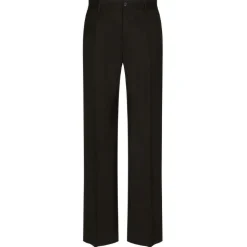 Dolce & Gabbana - Black Tailored Pants - Dolce & Gabbana Exclusive Luxury Collection - Avvenice