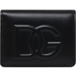 Dolce & Gabbana - Black Calf Leather Wallet - Dolce & Gabbana Exclusive Luxury Collection - Avvenice