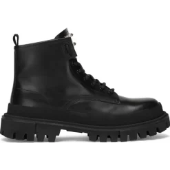 Dolce & Gabbana - Black Ankle Boots - Dolce & Gabbana Exclusive Luxury Collection - Avvenice