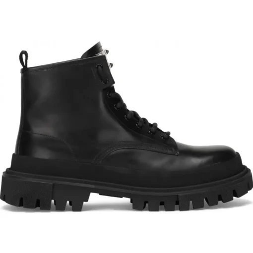 Dolce & Gabbana - Black Ankle Boots - Dolce & Gabbana Exclusive Luxury Collection - Avvenice