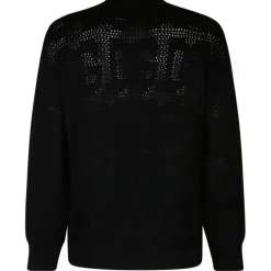 Dolce & Gabbana - Black Virgin Wool Jumper - Dolce & Gabbana Exclusive Luxury Collection - Avvenice