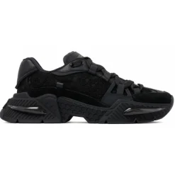 Dolce & Gabbana - Black Airmaster Sneakers - Dolce & Gabbana Exclusive Luxury Collection - Avvenice
