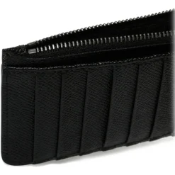 Dolce & Gabbana - Black Calf Leather Wallet - Dolce & Gabbana Exclusive Luxury Collection - Avvenice