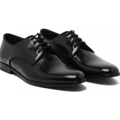 Dolce & Gabbana - Black Derby - Dolce & Gabbana Exclusive Luxury Collection - Avvenice