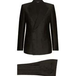 Dolce & Gabbana - Black Sicilia Fit Suit - Dolce & Gabbana Exclusive Luxury Collection - Avvenice