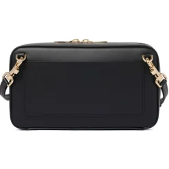 Dolce & Gabbana - Black Logo Embossed Crossbody Bag - Dolce & Gabbana Exclusive Luxury Collection - Avvenice