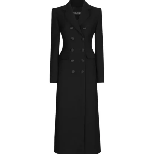 Dolce & Gabbana - Black Coat - Dolce & Gabbana Exclusive Luxury Collection - Avvenice