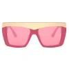 Dolce & Gabbana - Blooming Sunglasses - Fuchsia Gold - Dolce & Gabbana Eyewear - Avvenice