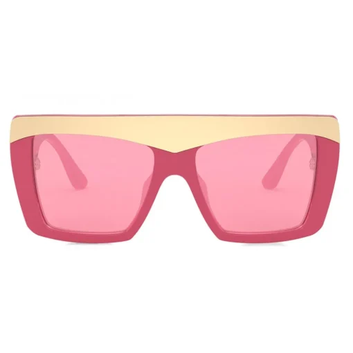 Dolce & Gabbana - Blooming Sunglasses - Fuchsia Gold - Dolce & Gabbana Eyewear - Avvenice