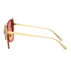 Dolce & Gabbana - Blooming Sunglasses - Red Gold - Dolce & Gabbana Eyewear - Avvenice