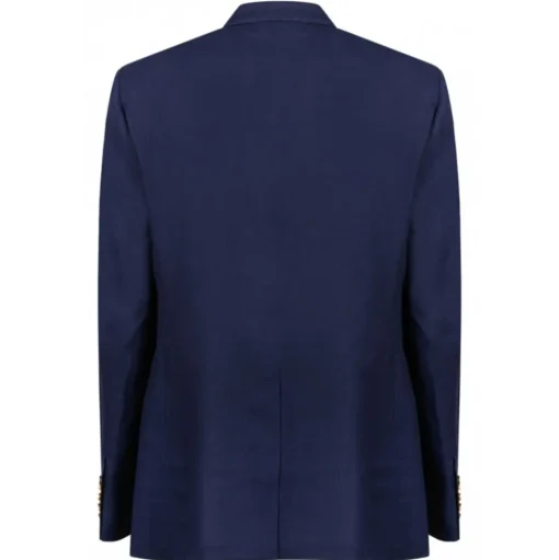 Dolce & Gabbana - Blue Wool Double-Breasted Blazer - Dolce & Gabbana Exclusive Luxury Collection - Avvenice