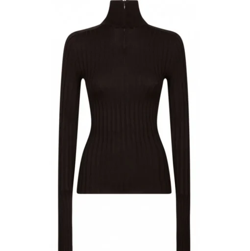 Dolce & Gabbana - Brown Cashmere Sweater - Dolce & Gabbana Exclusive Luxury Collection - Avvenice