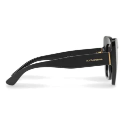 Dolce & Gabbana - Butterfly Sunglasses in Acetate - Black - Dolce & Gabbana Eyewear - Avvenice