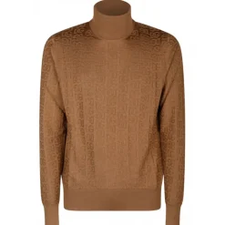 Dolce & Gabbana - Camel Brown Silk Knitted Top - Dolce & Gabbana Exclusive Luxury Collection - Avvenice