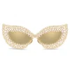 Dolce & Gabbana - Cat Eye Sunglasses Filigree - Gold - Dolce & Gabbana Eyewear - Avvenice
