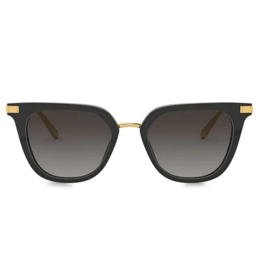 Dolce & Gabbana - Classic Sunglasses Plaque Logo - Black - Dolce & Gabbana Eyewear - Avvenice