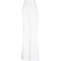 Dolce & Gabbana - Cream White Tailored Wide Leg Trousers - Dolce & Gabbana Exclusive Luxury Collection - Avvenice