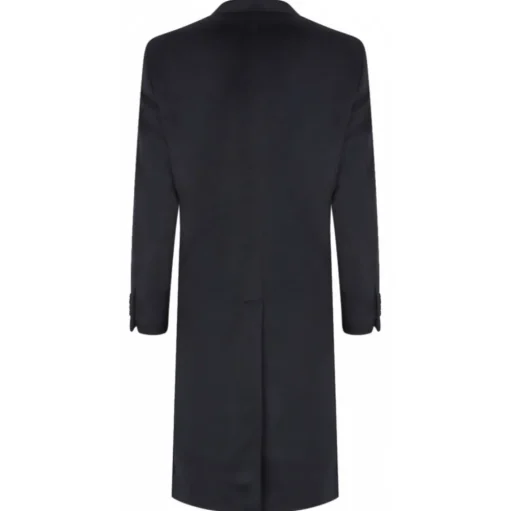 Dolce & Gabbana - Dark Blue Cashmere Coat - Dolce & Gabbana Exclusive Luxury Collection - Avvenice