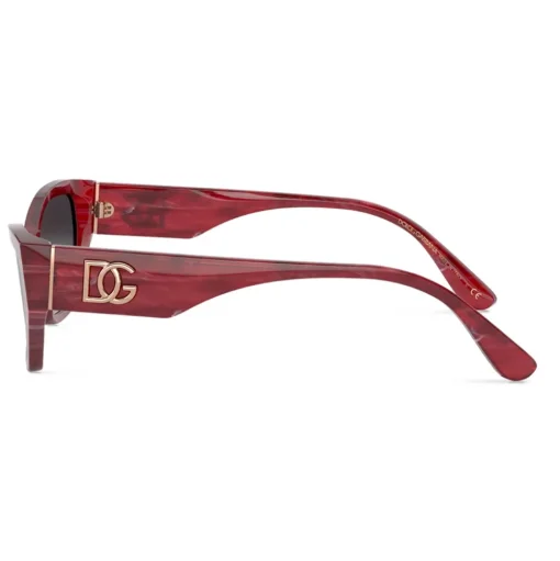 Dolce & Gabbana - DG Monogram Sunglasses - Burgundy - Dolce & Gabbana Eyewear - Avvenice