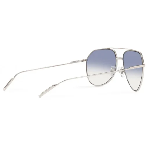Dolce & Gabbana - Diagonal Cut Sunglasses - Silver - Dolce & Gabbana Eyewear - Avvenice