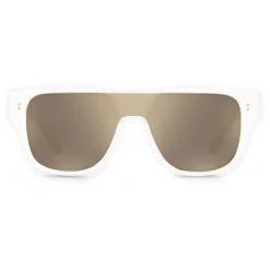 Dolce & Gabbana - Domenico Mask Sunglasses - White - Dolce & Gabbana Eyewear - Avvenice