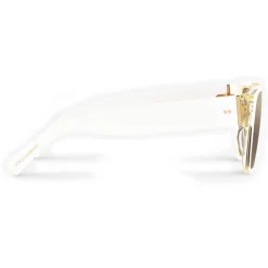 Dolce & Gabbana - Domenico Mask Sunglasses - White - Dolce & Gabbana Eyewear - Avvenice