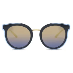 Dolce & Gabbana - Double Line Sunglasses - Blue Black - Dolce & Gabbana Eyewear - Avvenice