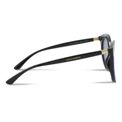 Dolce & Gabbana - Double Line Sunglasses - Blue Black - Dolce & Gabbana Eyewear - Avvenice
