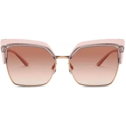 Dolce & Gabbana - Double Line Sunglasses - Pink Gold - Dolce & Gabbana Eyewear - Avvenice