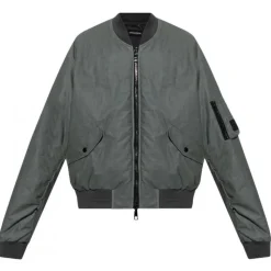 Dolce & Gabbana - Grey Bomber Jacket - Dolce & Gabbana Exclusive Luxury Collection - Avvenice
